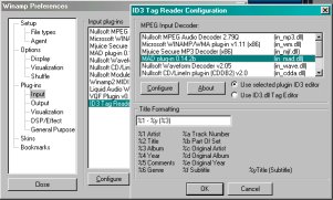 Click for larger image Winamp Plugin screen shot